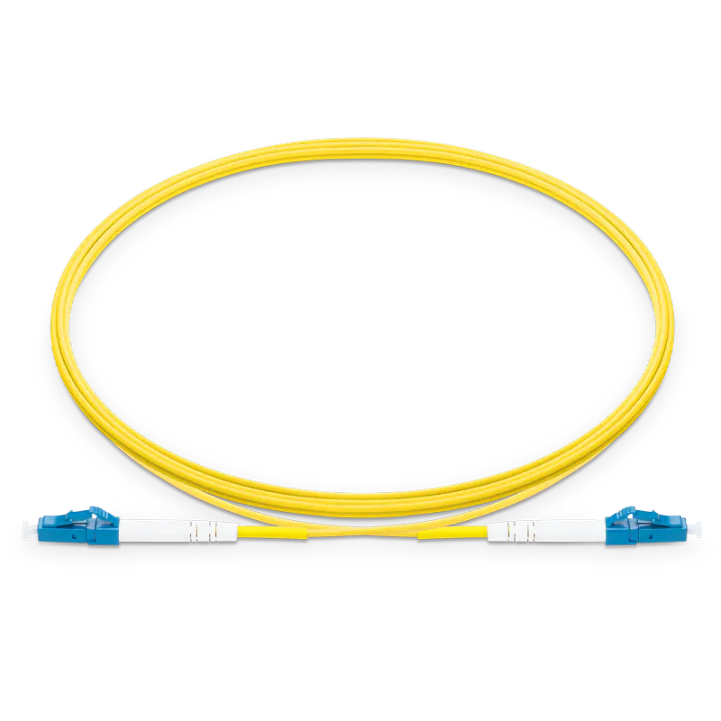 30m (98ft) LC UPC to LC UPC Simplex OS2 Single Mode LSZH 2.0mm Fiber Optic Patch Cable SFPS