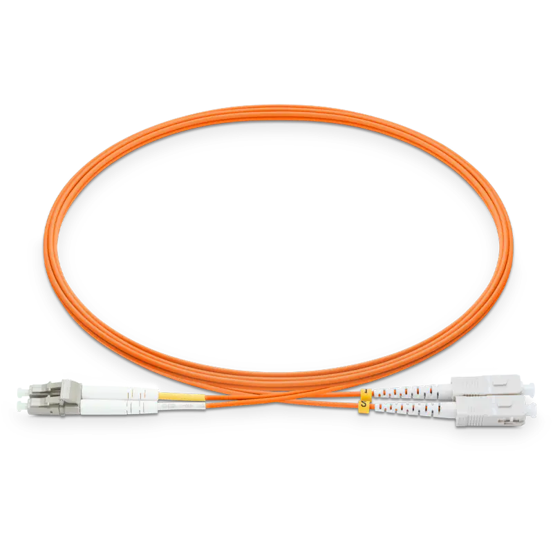 4m (13ft) LC UPC to SC UPC Duplex OM2 Multimode LSZH 2.0mm Fiber Optic Patch Cable SFPS