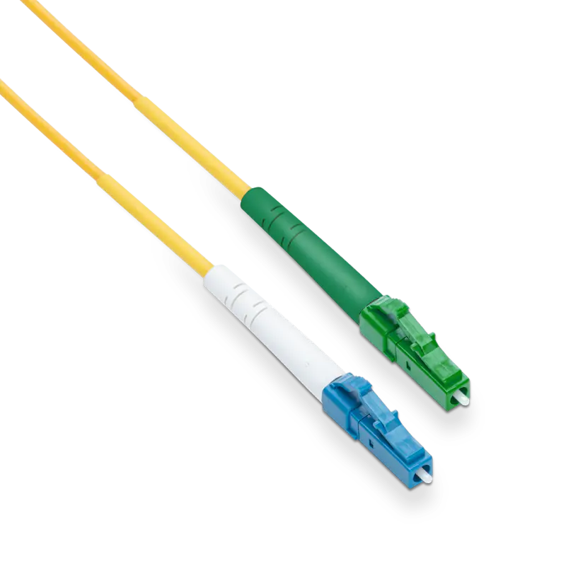 1m (3ft) LC UPC to LC APC Simplex OS2 Single Mode LSZH 2.0mm Fiber Optic Patch Cable SFPS