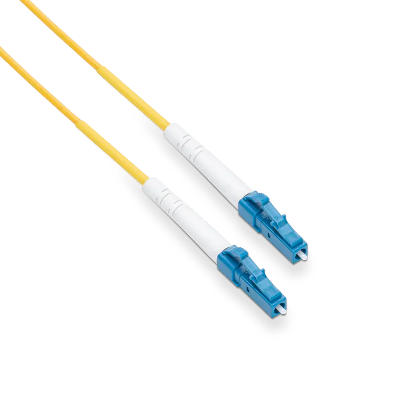8m (26ft) LC UPC to LC UPC Simplex OS2 Single Mode LSZH 2.0mm G.657.A2 Fiber Optic Patch Cable SFPS