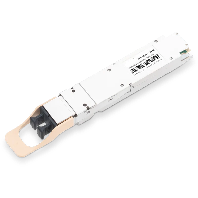NVIDIA/Mellanox Compatible 400G OSFP 2Ãƒâ€”SR4 850nm 50m Dual MTP/MPO-12 APC MMF InfiniBand HDR Finned Top Optical Transceiver Module SFPS
