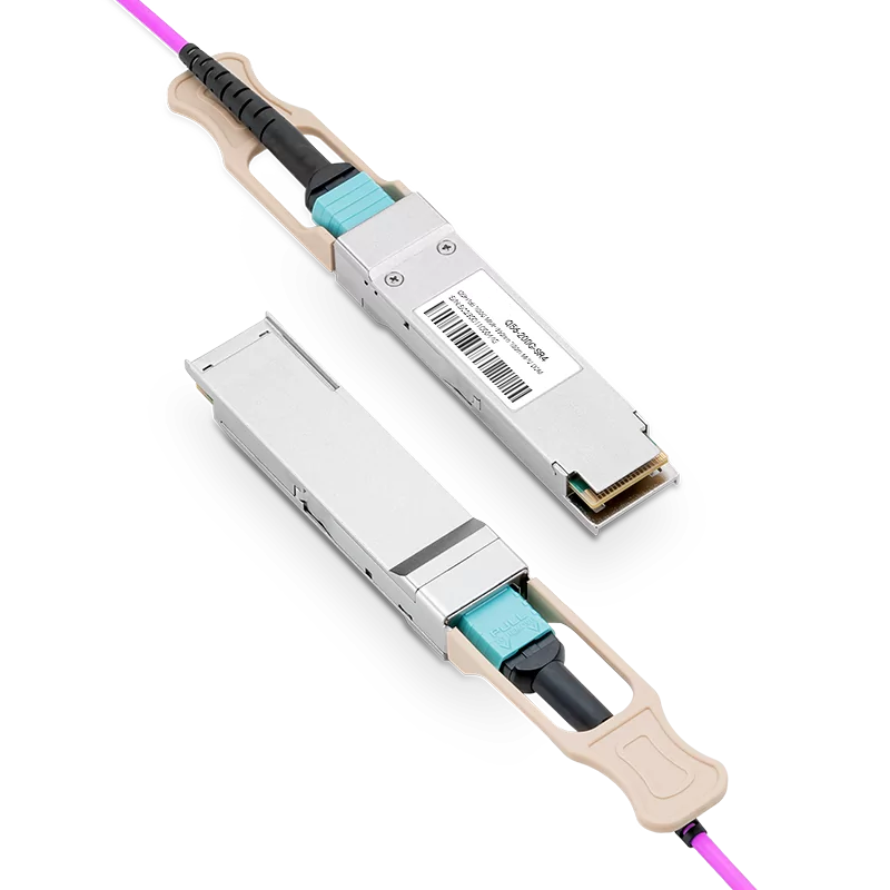 Generic Compatible 200GbE SR4 QSFP56 PAM4 850nm 100m MPO/MTP-12 UPC Optical Transceiver Module for MMF SFPS