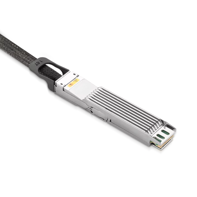 NVIDIA/Mellanox Compatible AEC 1.5m (5ft) Twin-port 2x800Gb/s OSFP224 IHS/Finned Top to 2x800Gb/s OSFP224 IHS/Finned Top InfiniBand XDR Active Electrical Cable SFPS
