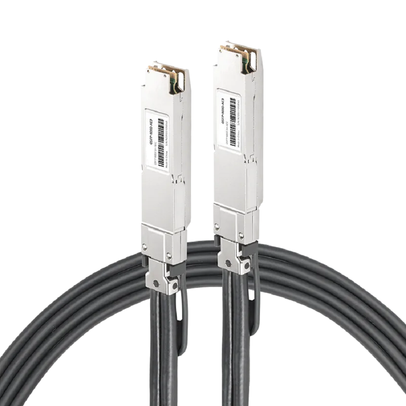 NVIDIA/Mellanox Compatible AEC 5m (16ft) Twin-port 2x400Gb/s OSFP Finned Top to 2x400Gb/s OSFP Finned Top Active Electrical Cable SFPS