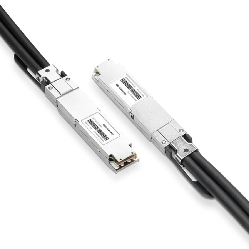 NVIDIA/Mellanox Compatible AEC 5m (16ft) Twin-port 2x400Gb/s OSFP Finned Top to 2x400Gb/s OSFP Finned Top Active Electrical Cable SFPS