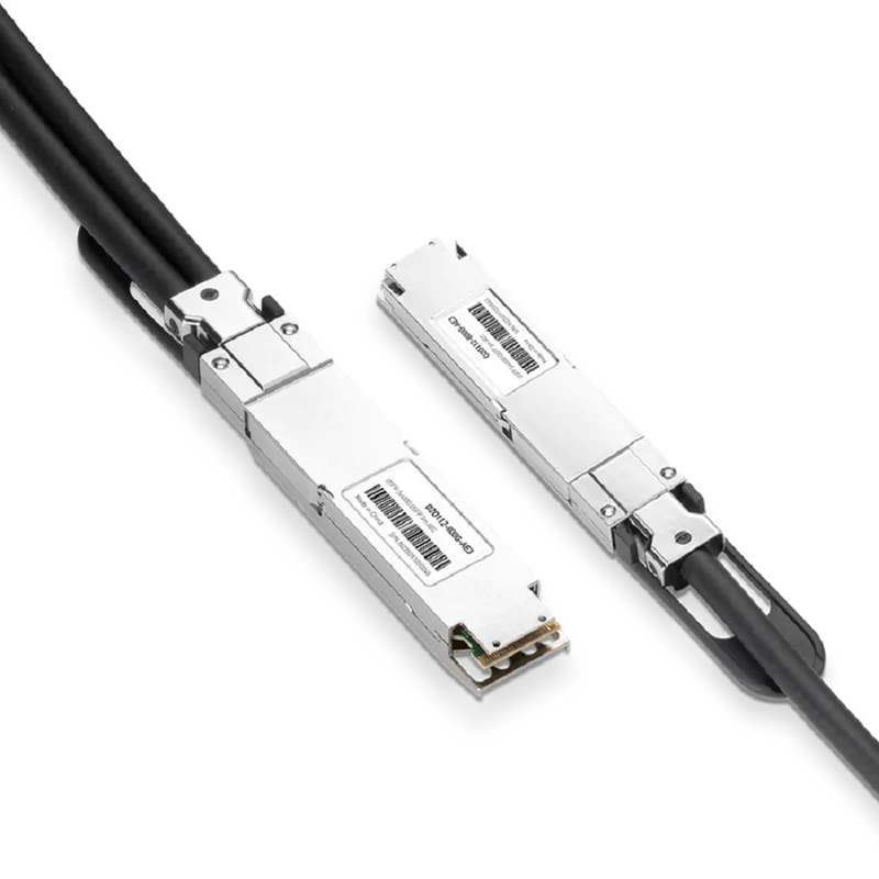 Cisco Compatible AEC 3m (10ft) Twin-port 2x400Gb/s OSFP Finned Top to 2x400Gb/s OSFP Flat Top Active Electrical Splitter Cable SFPS