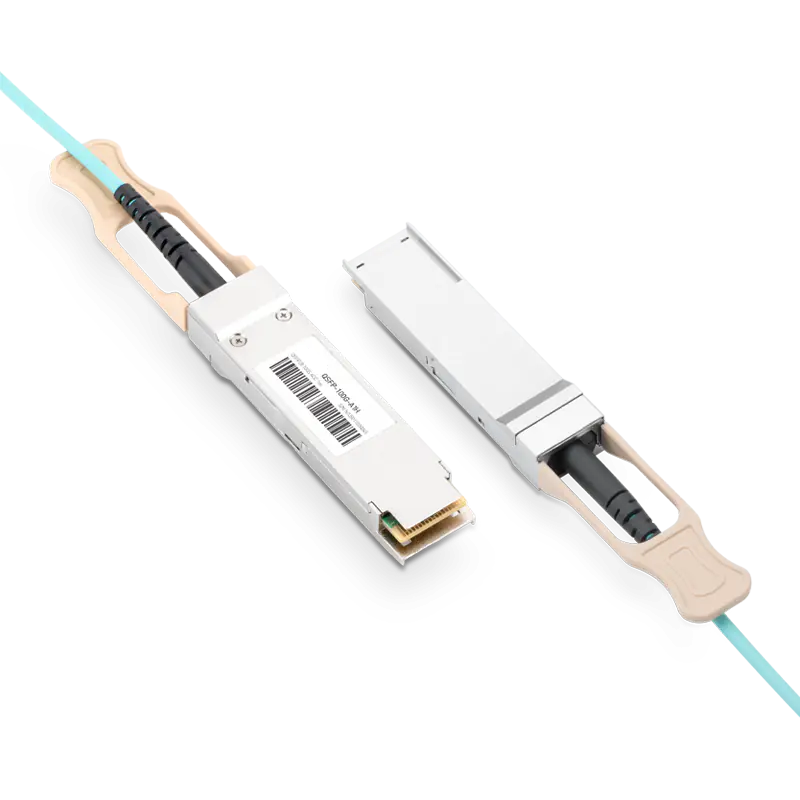 NVIDIA/Mellanox MFA1A00-E001 Compatible AOC 1m (3ft) 100Gb/s QSFP28 InfiniBand EDR LSZH Active Fiber Cable (850nm, MMF) SFPS