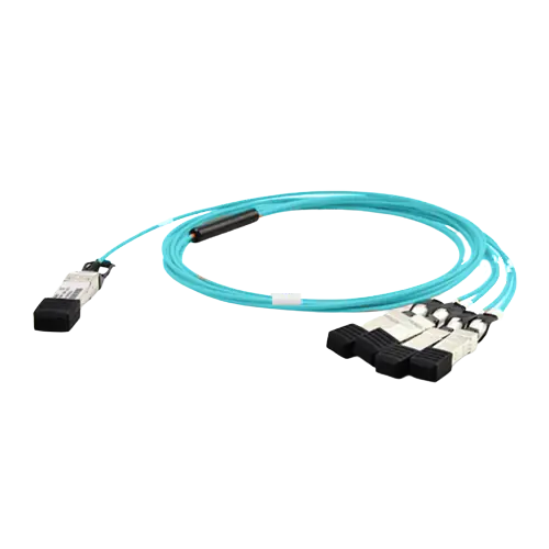 Cisco QSFP-4X10G-AOC7M Compatible 7m (23ft) 40G QSFP+ to 4 X10G SFP+ Breakout Active Optical Cable SFPS
