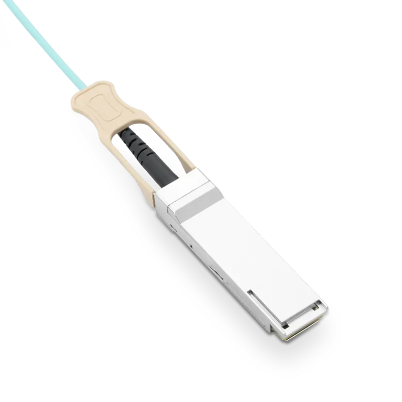 Generic Compatible AOC 1m (3ft) Ethernet 200GbE to 2x100GbE QSFP56 to Active Optical Splitter Cable SFPS