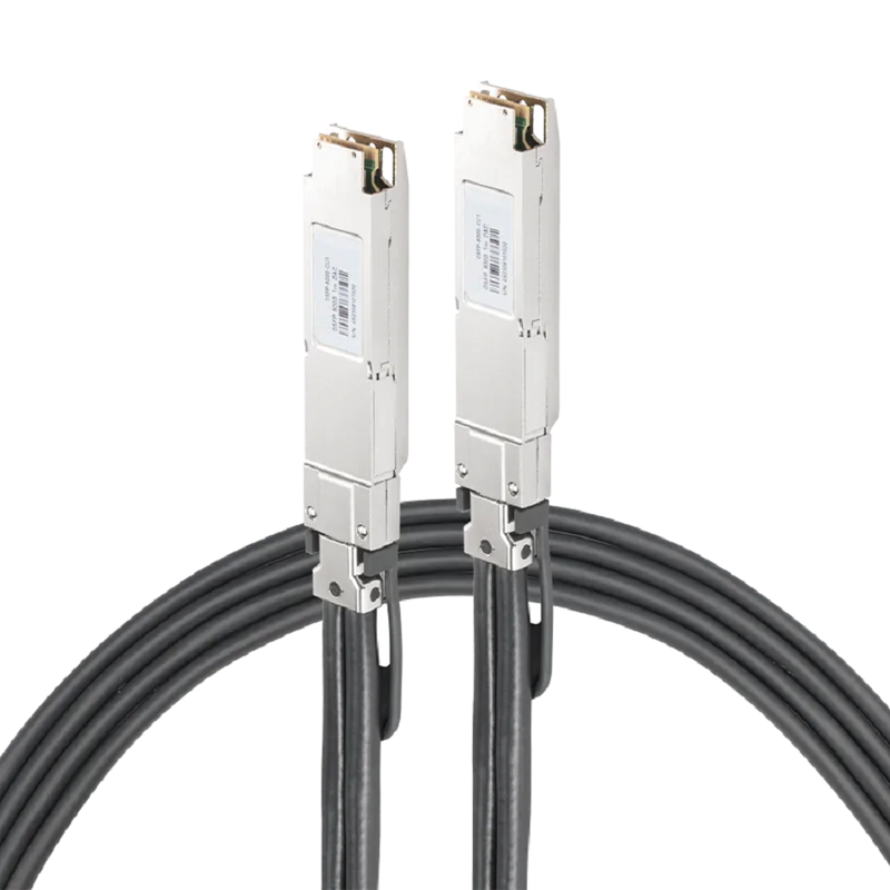 NVIDIA/Mellanox MCP4Y10-N01A Compatible DAC 1.5m (5ft) Twin-port 800Gb/s OSFP Finned Top to 800Gb/s OSFP Finned Top Passive Copper Cable SFPS