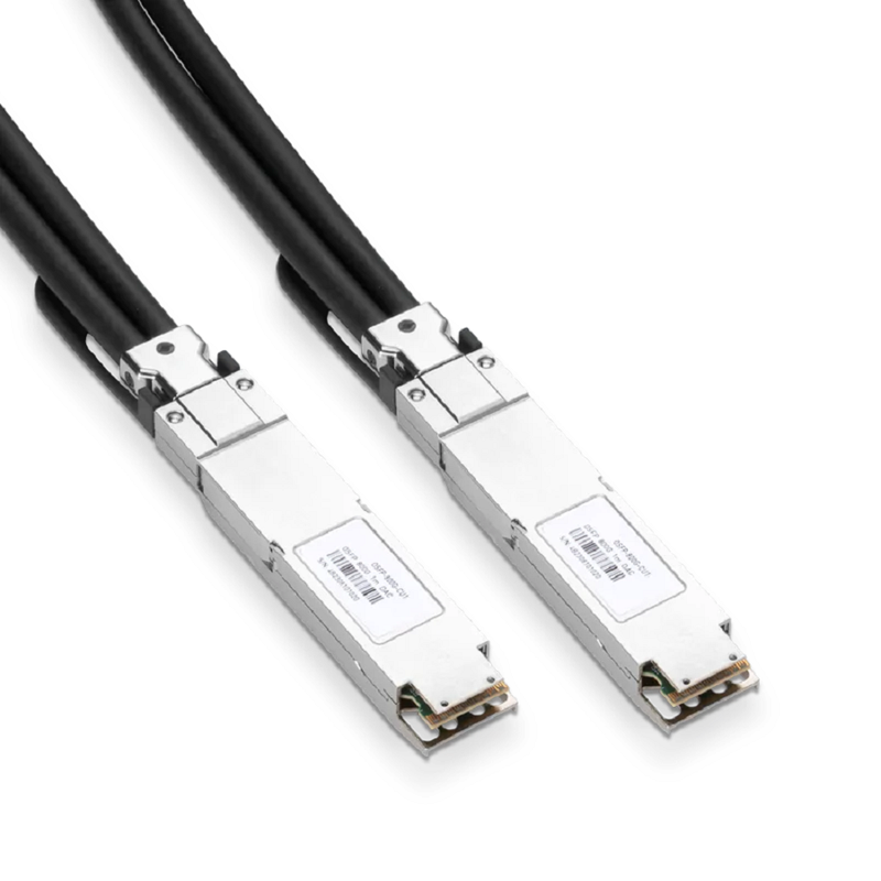 Arista C-O800-O800-1M Compatible DAC 1m (3ft) Twin-port 800Gb/s OSFP Finned Top to 800Gb/s OSFP Finned Top Passive Copper Cable SFPS