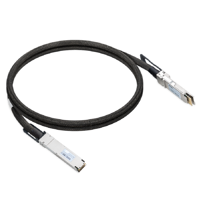Juniper Compatible 1m (3ft) 400G OSFP Flat Top to QSFP-DD Passive Direct Attach Copper Twinax Cable SFPS