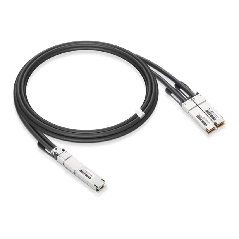 NVIDIA/Mellanox MCP7Y60-H01A Compatible DAC 1.5m (5ft) 400Gb/s OSFP (Finned Top) to 2x200Gb/s QSFP56 InfiniBand HDR Passive Copper Splitter Cable SFPS