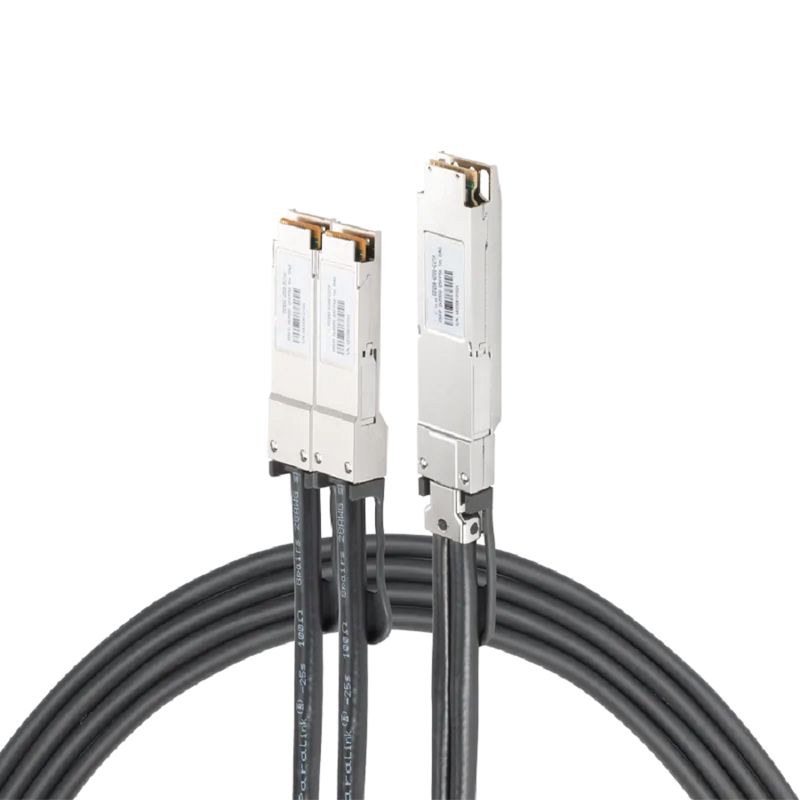 NVIDIA/Mellanox MCP7Y60-H01A Compatible DAC 1.5m (5ft) 400Gb/s OSFP (Finned Top) to 2x200Gb/s QSFP56 InfiniBand HDR Passive Copper Splitter Cable SFPS