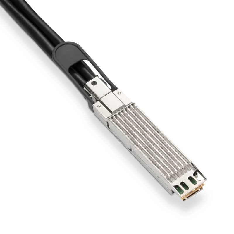 NVIDIA/Mellanox MCP7Y60-H01A Compatible DAC 1.5m (5ft) 400Gb/s OSFP (Finned Top) to 2x200Gb/s QSFP56 InfiniBand HDR Passive Copper Splitter Cable SFPS
