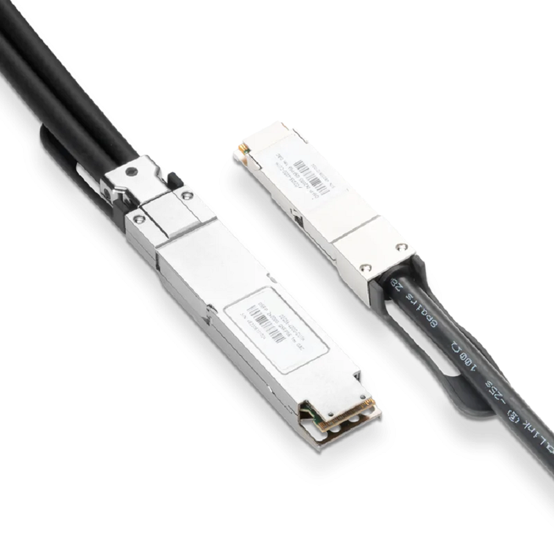 NVIDIA/Mellanox MCP7Y60-H01A Compatible DAC 1.5m (5ft) 400Gb/s OSFP (Finned Top) to 2x200Gb/s QSFP56 InfiniBand HDR Passive Copper Splitter Cable SFPS