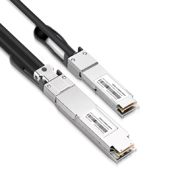 NVIDIA/Mellanox MCP7Y40-N001 Compatible DAC 1m (3ft) Twin-port 2x400Gb/s OSFP Finned Top to 4x200Gb/s QSFP112 Flat Top InfiniBand NDR Passive Copper Splitter Cable SFPS