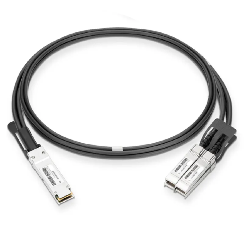 NVIDIA/Mellanox MCP7H70-V001R30 Compatible 1m (3ft) 200G QSFP56 to 4X50G SFP56 Passive Direct Attach Copper Breakout Cable 30AWG SFPS