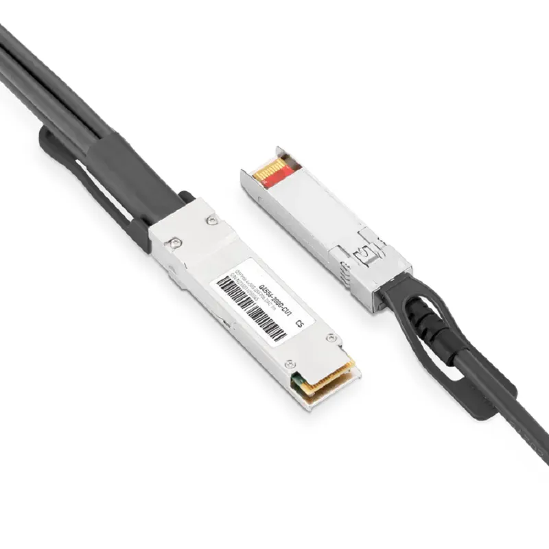 NVIDIA/Mellanox MCP7H70-V001R30 Compatible 1m (3ft) 200G QSFP56 to 4X50G SFP56 Passive Direct Attach Copper Breakout Cable 30AWG SFPS