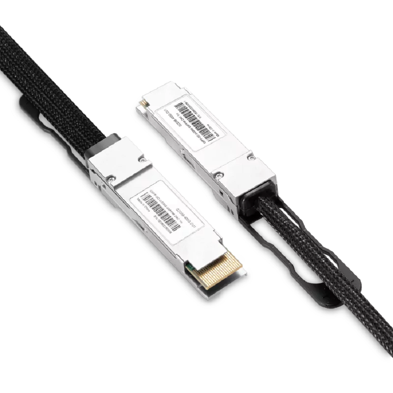 Generic Compatible 2m (7ft) 400G QSFP-DD to 2X200G QSFP56 Passive Direct Attach Copper Breakout Cable for DGX Spark AI Clusters SFPS