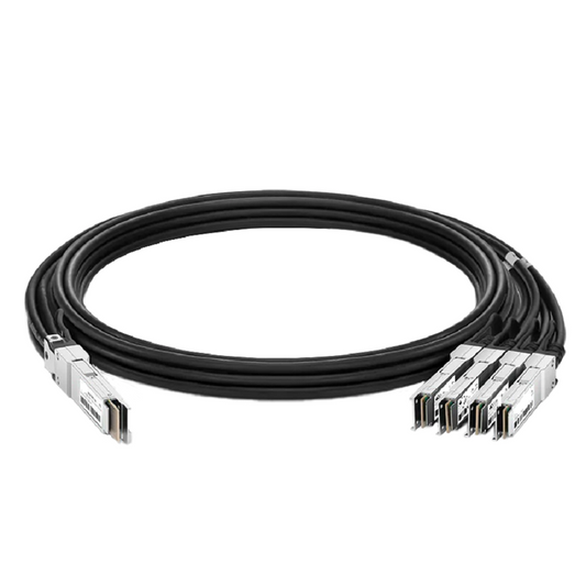 NVIDIA/Mellanox MCP7F60-W001R30 Compatible 1m (3ft) 400G QSFP-DD to 4X100G QSFP56 Passive Direct Attach Copper Breakout Cable 30AWG SFPS
