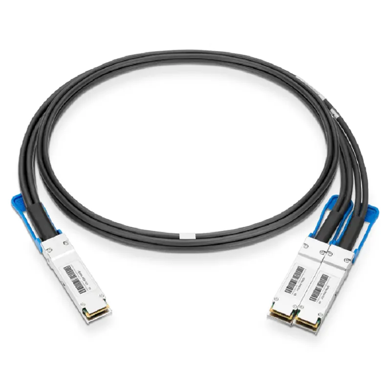 NVIDIA/Mellanox MCP7H50-H001R30 Compatible DAC 1m (3ft) InfiniBand HDR 200Gb/s to 2x100Gb/s QSFP56 to 2xQSFP56 Passive Copper (Hybrid) Cable (Passive Twinax, PVC) SFPS