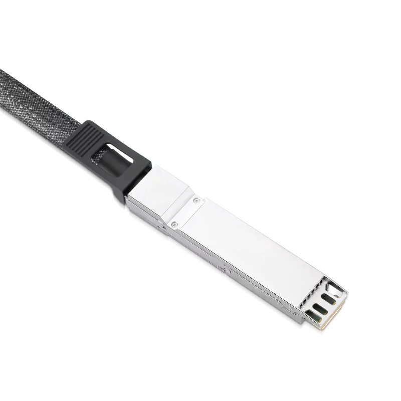 NVIDIA/Mellanox Compatible ACC 3m (10ft) Twin-port 2x400Gb/s OSFP Finned Top to 2x400Gb/s QSFP112 Flat Top Active Copper Splitter Cable SFPS