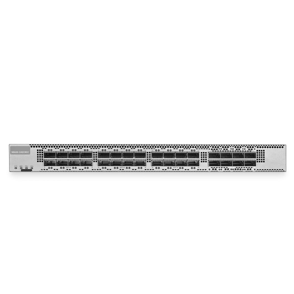 N8600-24QC8DC, 24x 200Gb QSFP56, with 8x 400Gb QSFP-DD, Broadcom Trident 4, NDD OS by FO, for AI/ML/Cloud/HPC SFPS