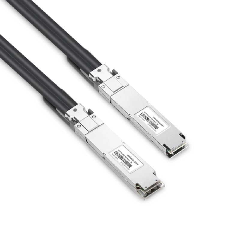 NVIDIA/Mellanox Compatible DAC 2m (7ft) Twin-port 2x400Gb/s OSFP Finned Top to 2x400Gb/s OSFP Flat Top Passive Copper Cable SFPS