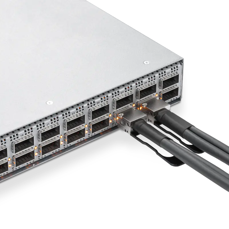 NVIDIA/Mellanox MCP1660-W003E26 Compatible DAC Cable 3m (10ft) Ethernet 400GbE QSFP-DD Passive Direct Attach Copper Twinax Cable SFPS
