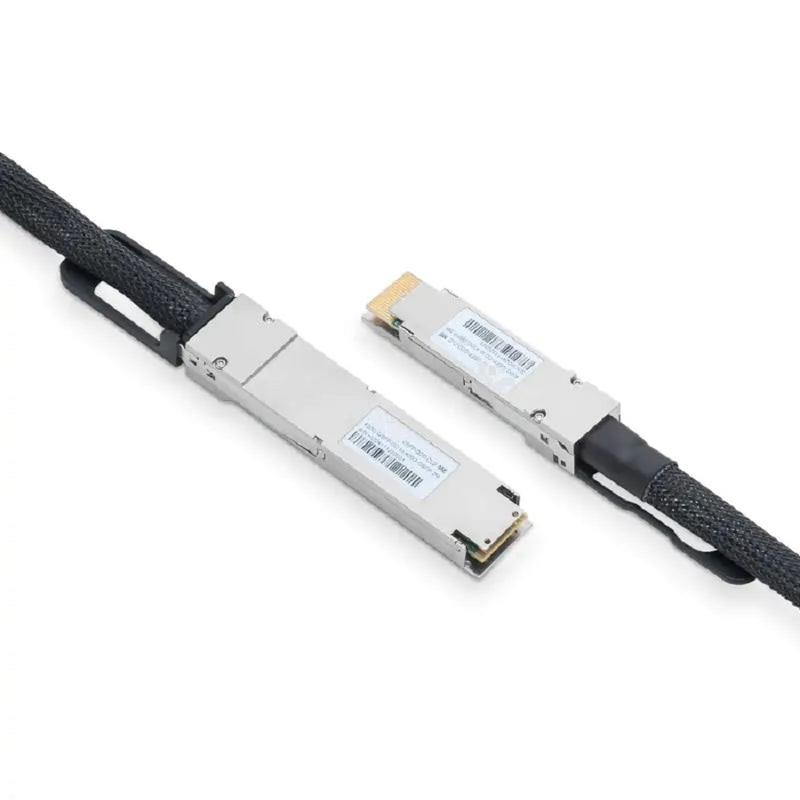 NVIDIA/Mellanox Compatible 1.5m (5ft) 400G OSFP Flat Top to QSFP-DD Passive Direct Attach Copper Twinax Cable SFPS