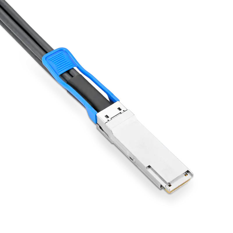 NVIDIA/Mellanox 2m (7ft) 200G QSFP56 to 2X100G DSFP Passive Direct Attach Copper Breakout Cable SFPS
