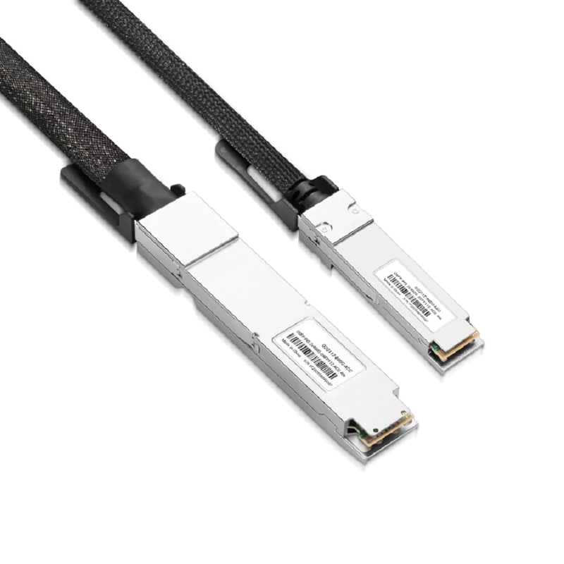 Cisco Compatible ACC 4m (13ft) Twin-port 2x400Gb/s OSFP Finned Top to 2x400Gb/s QSFP112 Flat Top Active Copper Splitter Cable SFPS