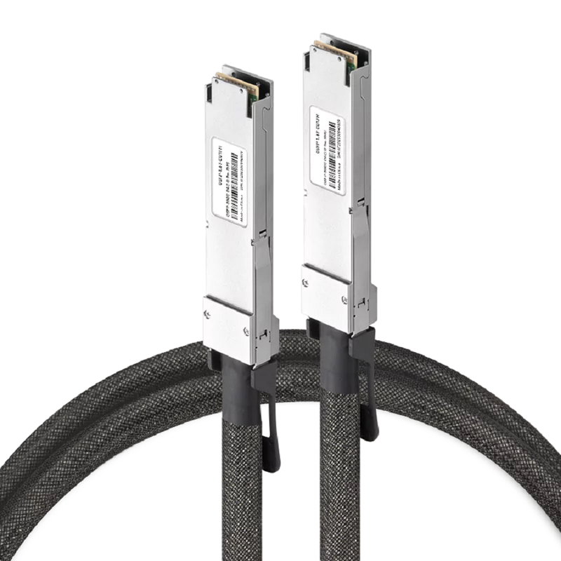 Generic Compatible ACC 3m (10ft) Twin-port 800Gb/s OSFP Finned Top to 800Gb/s OSFP Finned Top Active Copper Cable SFPS