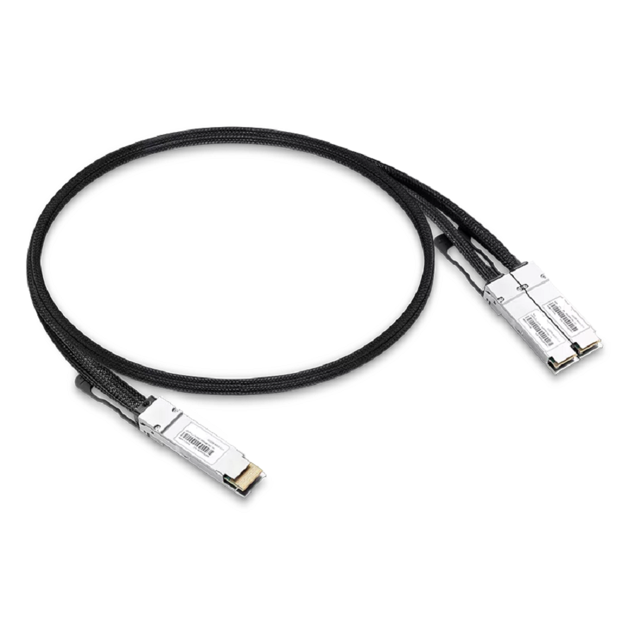 Juniper QDD-2X200G-2M Compatible 2m (7ft) 400G QSFP-DD to 2X200G QSFP56 Passive Direct Attach Copper Breakout Cable for DGX Spark AI Clusters SFPS