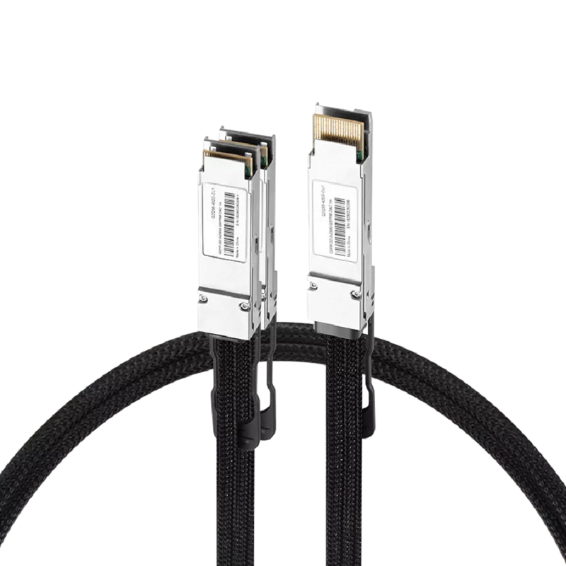 Mikrotik 2M Compatible 2m (7ft) 400G QSFP-DD to 2X200G QSFP56 Passive Direct Attach Copper Breakout Cable for DGX Spark AI Clusters SFPS