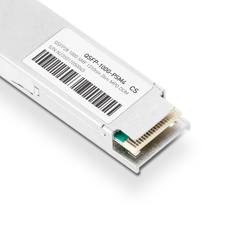 H3C Compatible 100GBASE-PSM4 QSFP28 1310nm 2km MPO/MTP-12 Transceiver Module for SMF SFPS