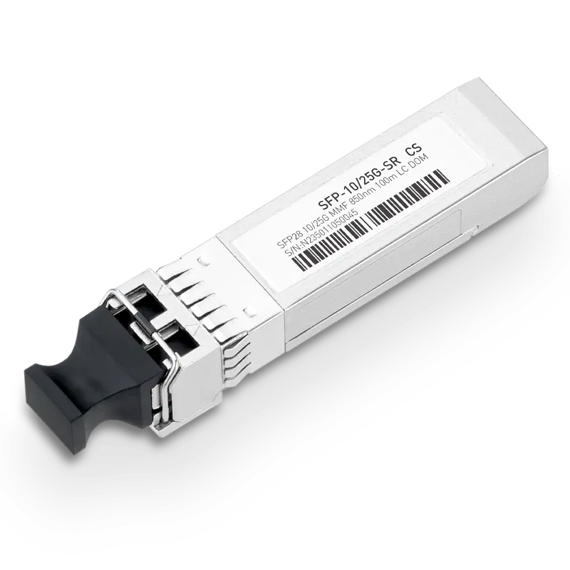 NVIDIA/Mellanox MMA2P00-AS-D Compatible 25GBASE-SR SFP28 850nm 70m (OM3) /100m (OM4) DOM Duplex LC Transceiver Module for MMF SFPS