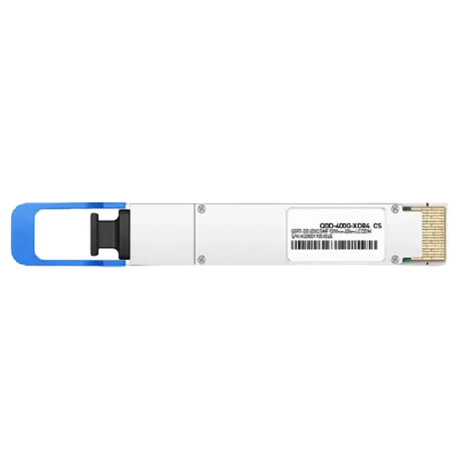 Dell 400GQ56DDEDR4 Compatible 400GBASE-XDR4 QSFP-DD PAM4 1310nm 2km FEC DOM MTP/MPO-12 SMF Optical Transceiver Module SFPS