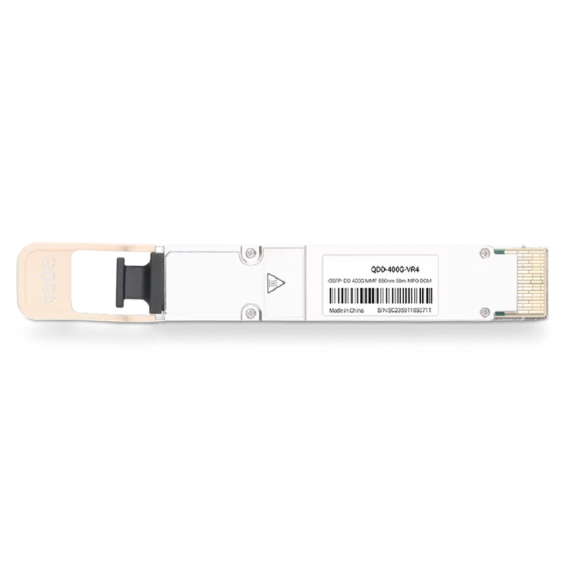 Dell 400GQ56DD-VR4 Compatible Broadcom DSP & Broadcom VCSEL 400GBASE-VR4 QSFP-DD PAM4 850nm 50m MTP/MPO-12 MMF Optical Transceiver Module SFPS