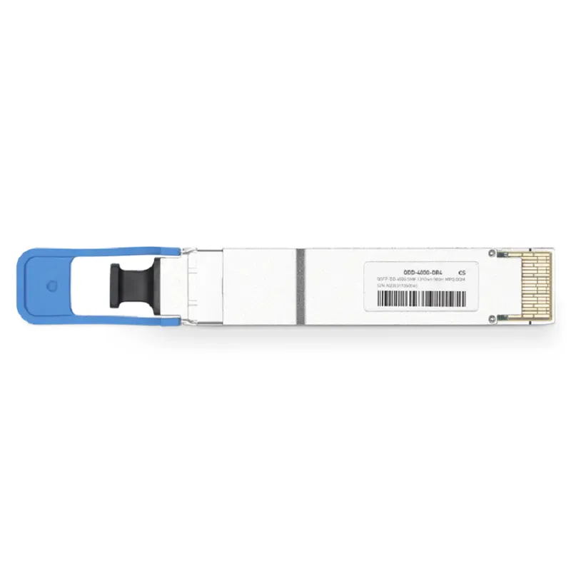 Dell Compatible 400GBASE-DR4 QSFP-DD PAM4 1310nm 500m FEC MTP/MPO-12 APC SMF Optical Transceiver Module SFPS