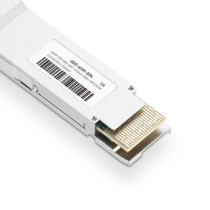Generic Compatible 400GBASE-DR4 QSFP-DD PAM4 1310nm 500m FEC MTP/MPO-12 APC SMF Optical Transceiver Module SFPS