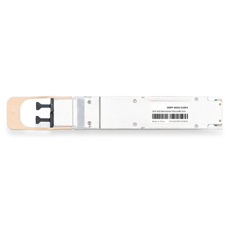 NVIDIA/Mellanox Compatible OSFP-400G-2xSR4 850nm 100m Dual MTP/MPO-12 APC MMF Finned Top Optical Transceiver Module SFPS