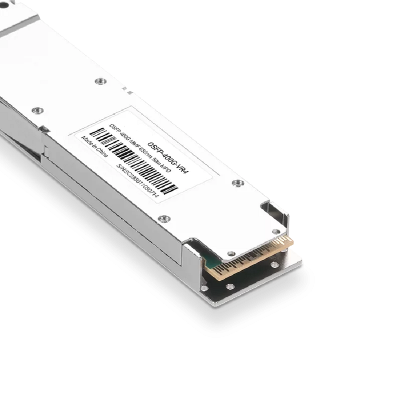 NVIDIA/Mellanox MMA4Z00-NS400-T Compatible Broadcom DSP & Broadcom VCSEL 400GBASE-VR4 OSFP PAM4 850nm 50m MTP/MPO-12 APC MMF Optical Transceiver Module SFPS