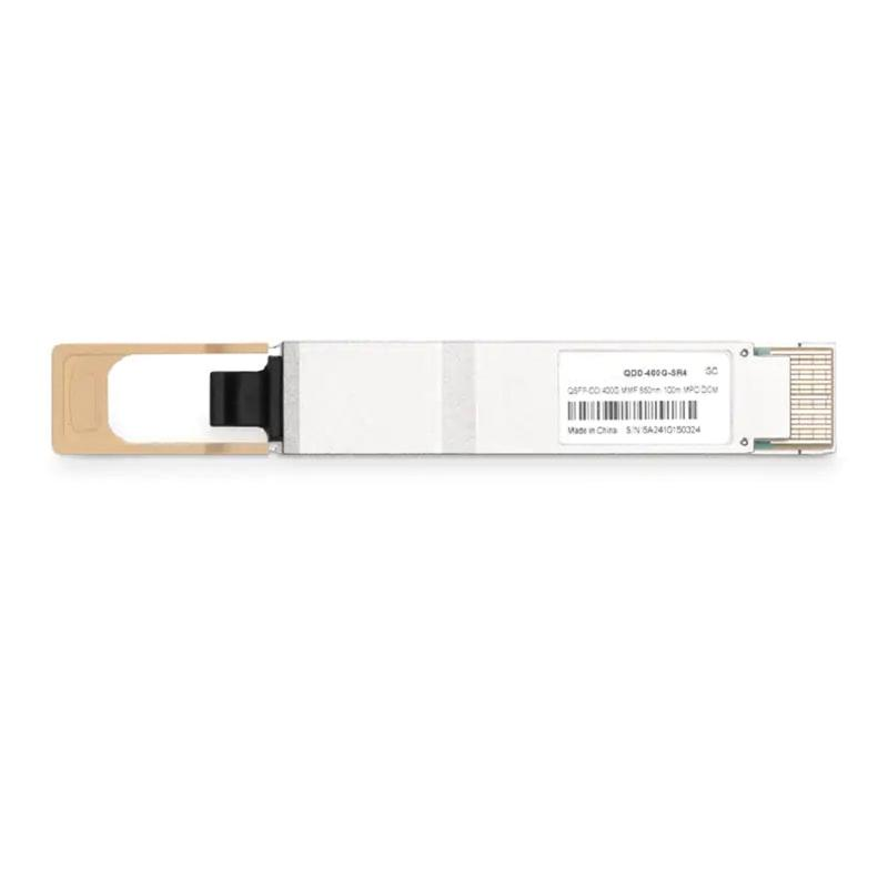 Arista Compatible Coherent VCSEL & Broadcom DSP 400GBASE-SR4 QSFP-DD PAM4 850nm 100m MTP/MPO-12 MMF Optical Transceiver Module SFPS