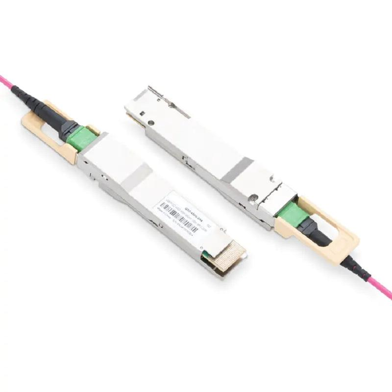 Arista Compatible Coherent VCSEL & Broadcom DSP 400GBASE-SR4 QSFP-DD PAM4 850nm 100m MTP/MPO-12 MMF Optical Transceiver Module SFPS