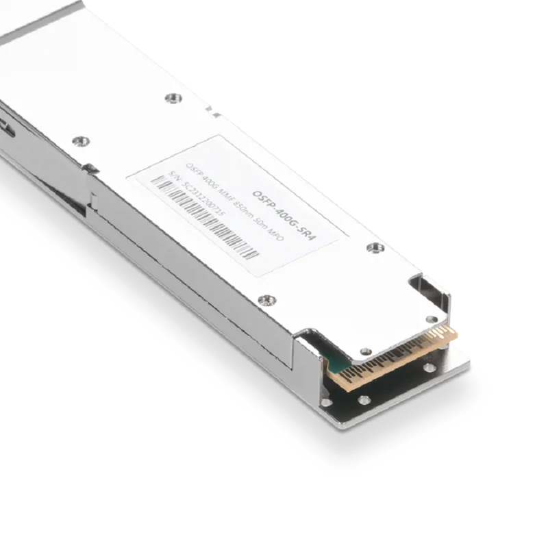 NVIDIA/Mellanox MMA4Z00-NS400-T Compatible Coherent VCSEL & Broadcom DSP 400GBASE-SR4 OSFP PAM4 850nm 100m MTP/MPO-12 APC MMF Optical Transceiver Module SFPS