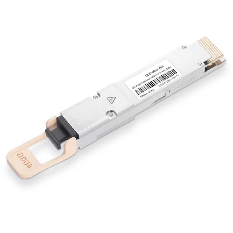 Dell 400GQ56DD-VR4 Compatible Broadcom DSP & Broadcom VCSEL 400GBASE-VR4 QSFP-DD PAM4 850nm 50m MTP/MPO-12 MMF Optical Transceiver Module SFPS