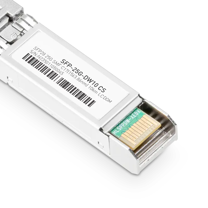 Cisco C51 DWDM-SFP25G-36.61 Compatible 25GBASE-DW10 SFP28 C51 10km Duplex LC Transceiver Module for SMF SFPS