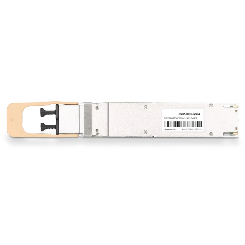 H3C OSFP800-800G-VR8-MM850-DMPO Compatible Broadcom DSP & Broadcom VCSEL 800G OSFP 2xVR4/VR8 850nm 50m PAM4 DOM MPO/MTP MMF Transceiver Module for S9827 Switch SFPS